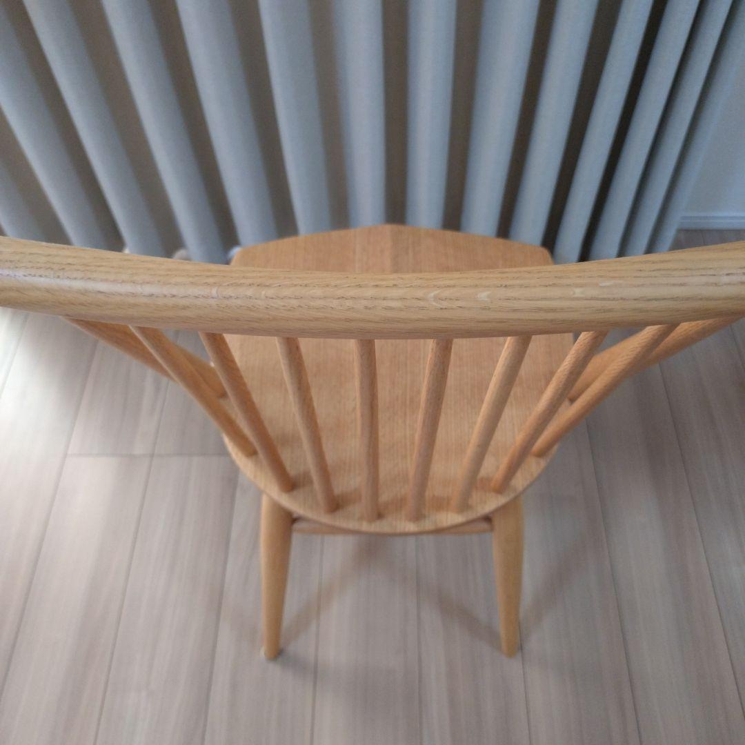 柏木工　KASHIWA ダイニングチェア②　オーク　無垢　飛騨家具　シビルチェア