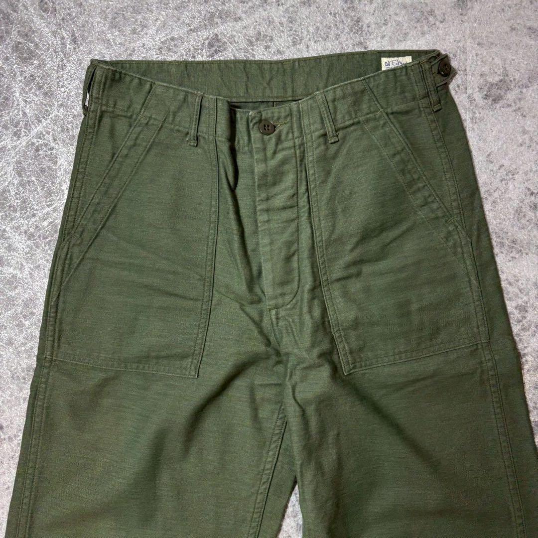 美品 オアスロウ US ARMY ファティーグパンツ ベイカーパンツ M