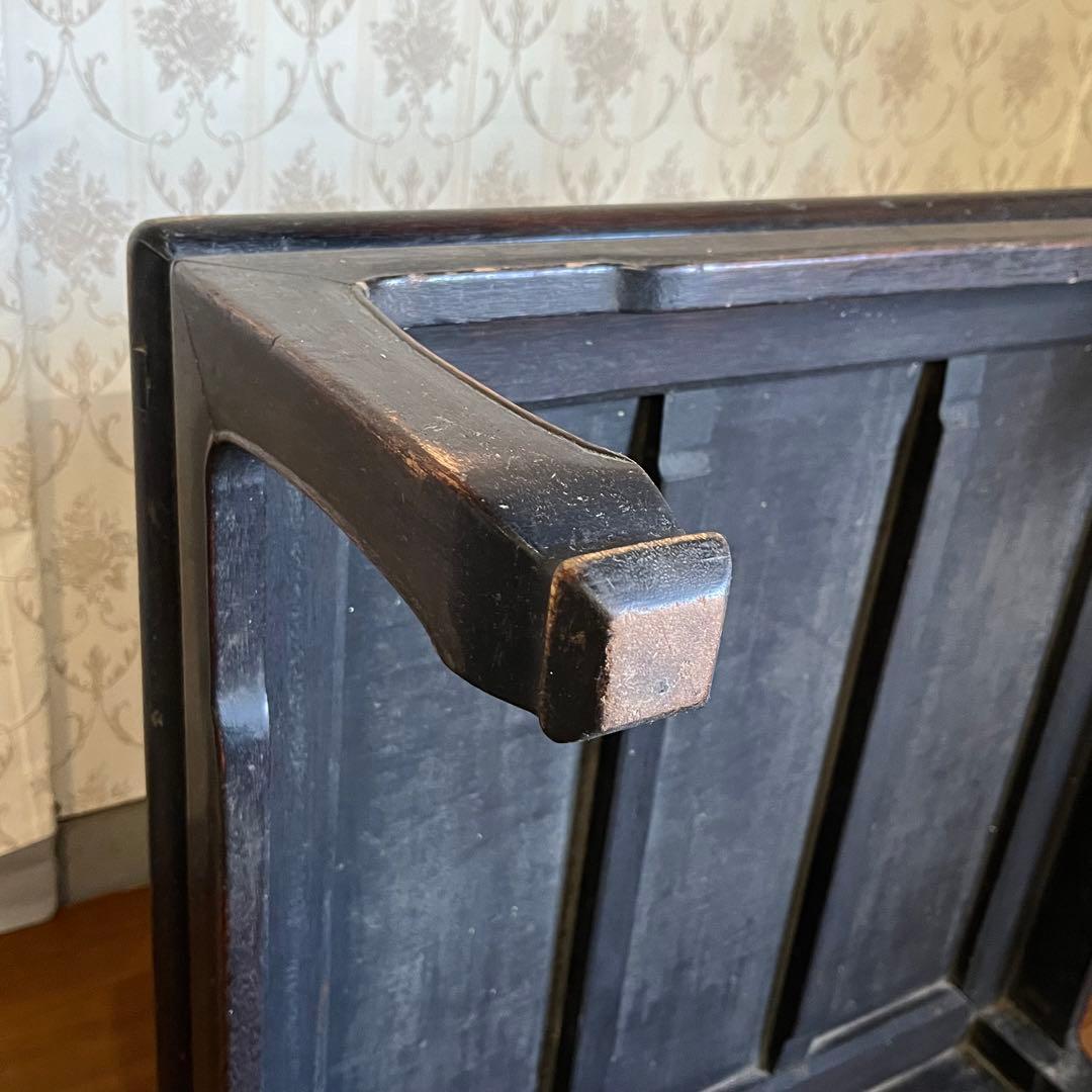 【アンティーク】昭和レトロ 木製 座卓 センターテーブル ローテーブル 銘木