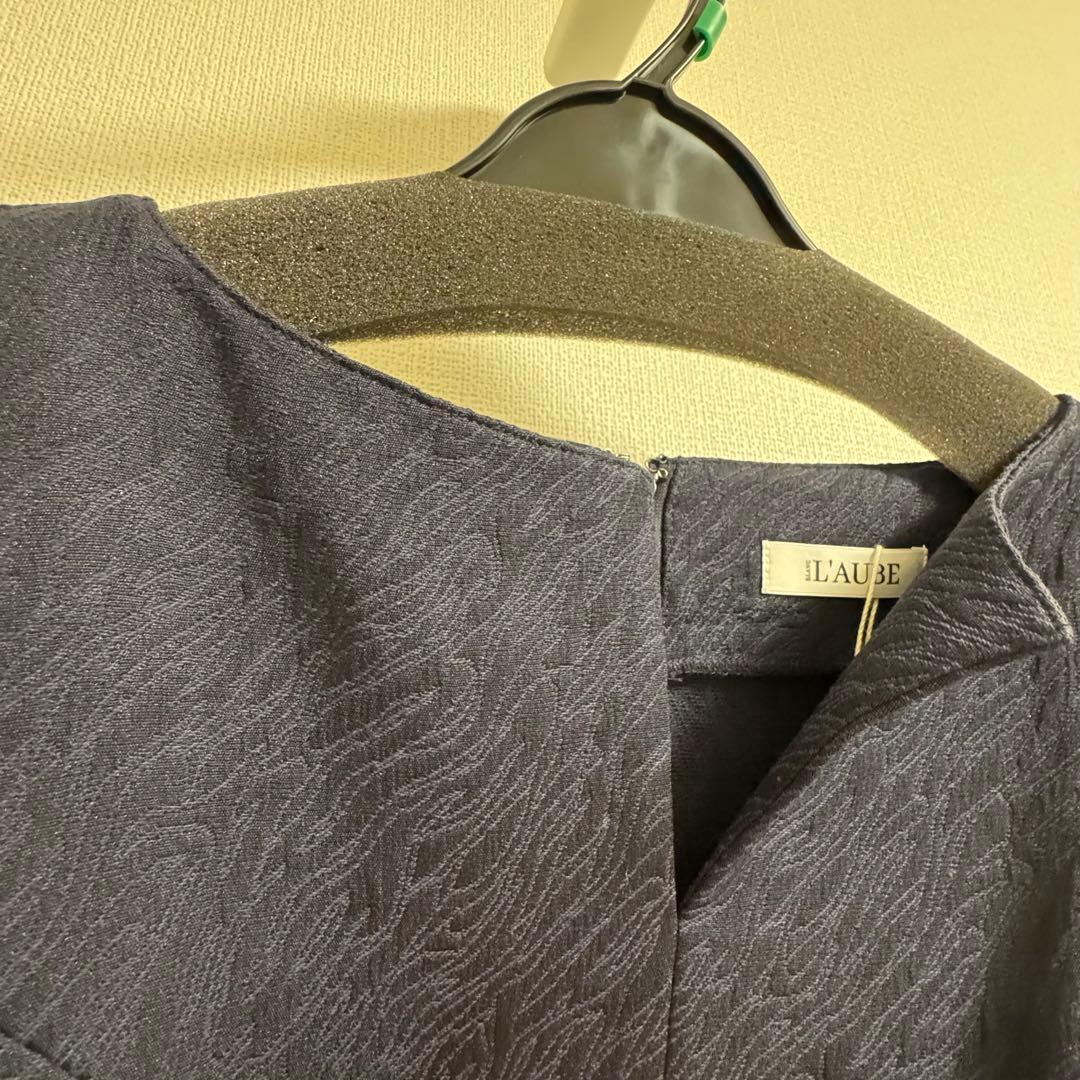 【新品】laubeblanc Keyneck Jacquard Dress