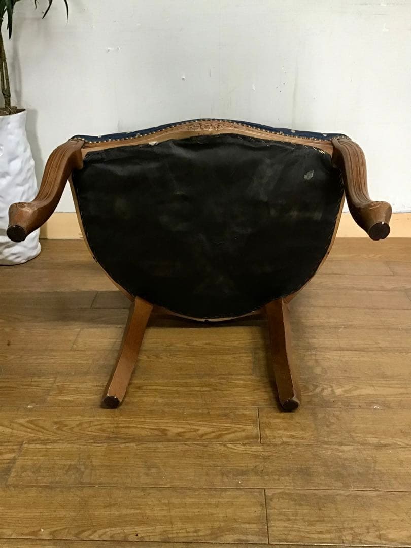 aya3953☆管217☆イタリア製☆アンティーク☆アームチェアー