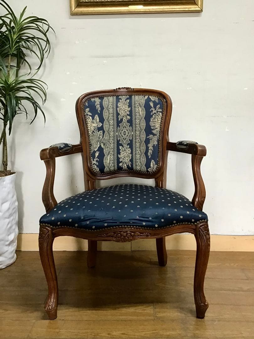 aya3953☆管217☆イタリア製☆アンティーク☆アームチェアー