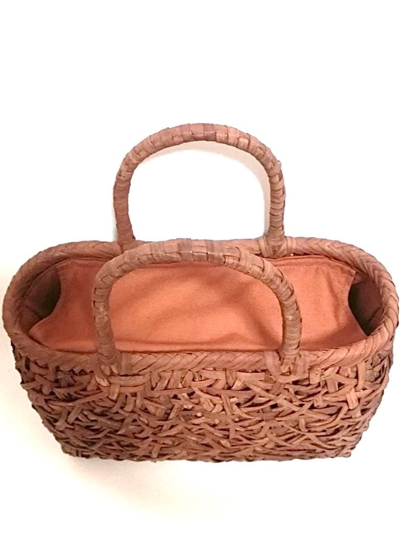 【人気！売れ筋商品】山葡萄バック(龍網編み)