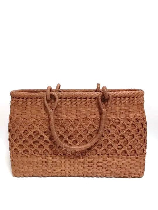 【人気！売れ筋商品】山葡萄バック(龍網編み)