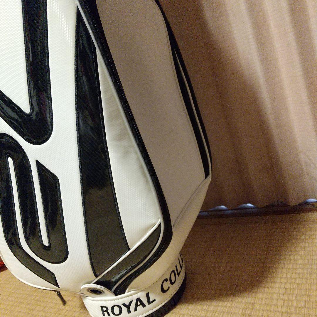 美品  COLLECTION ゴルフバック ホワイト/ブラック