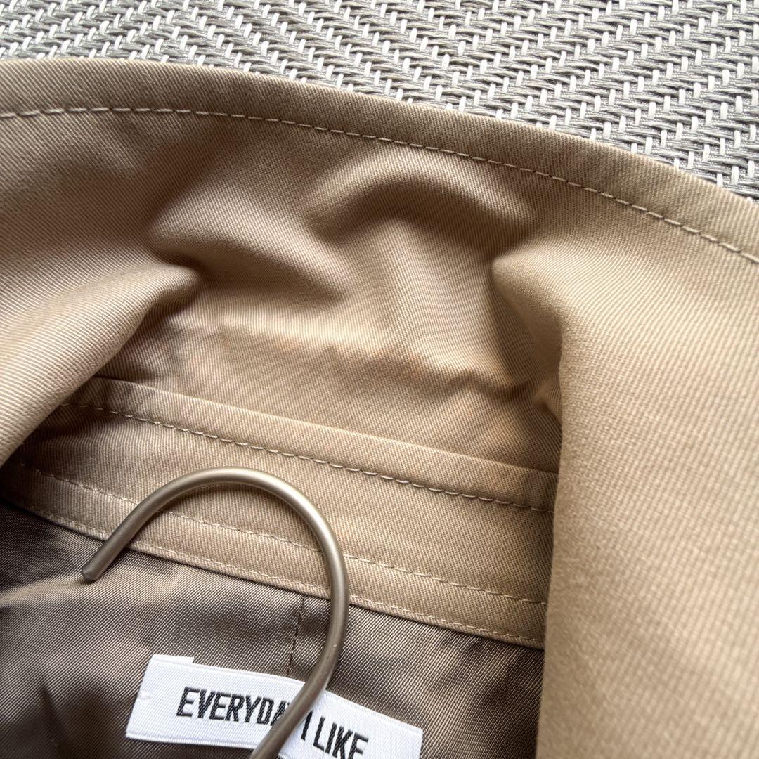 美品　EVERYDAY I LIKE. トレンチコート ベルト ベージュ ダブル