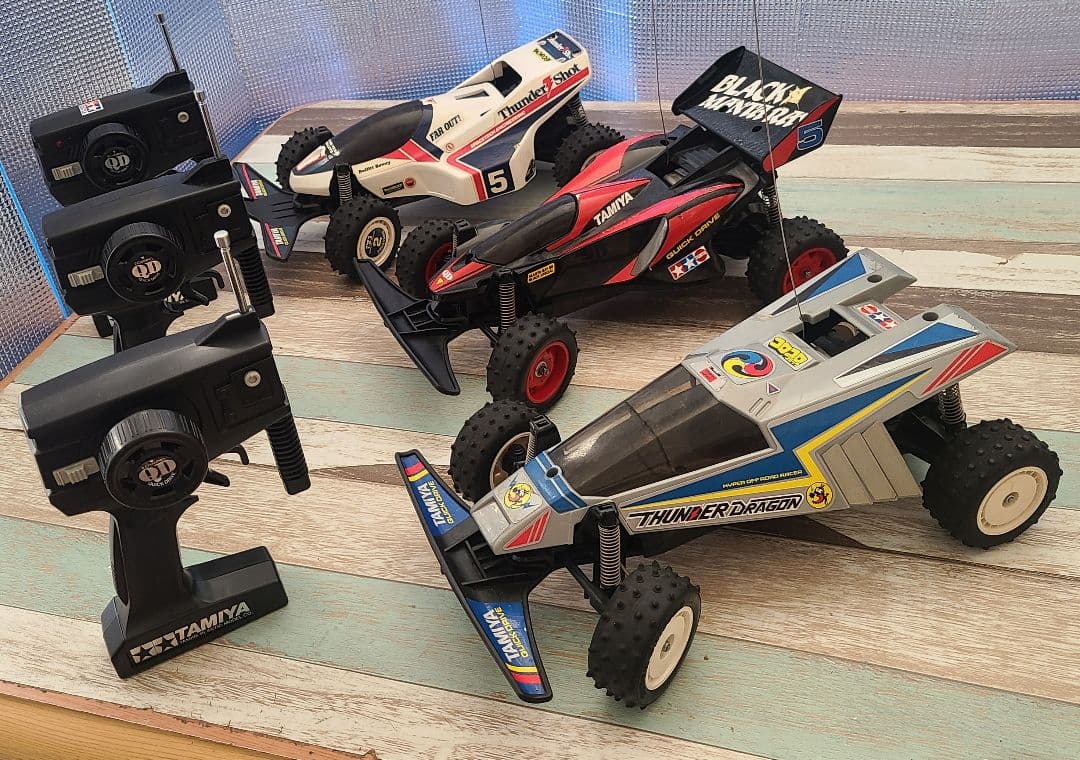 タミヤラジコン3台