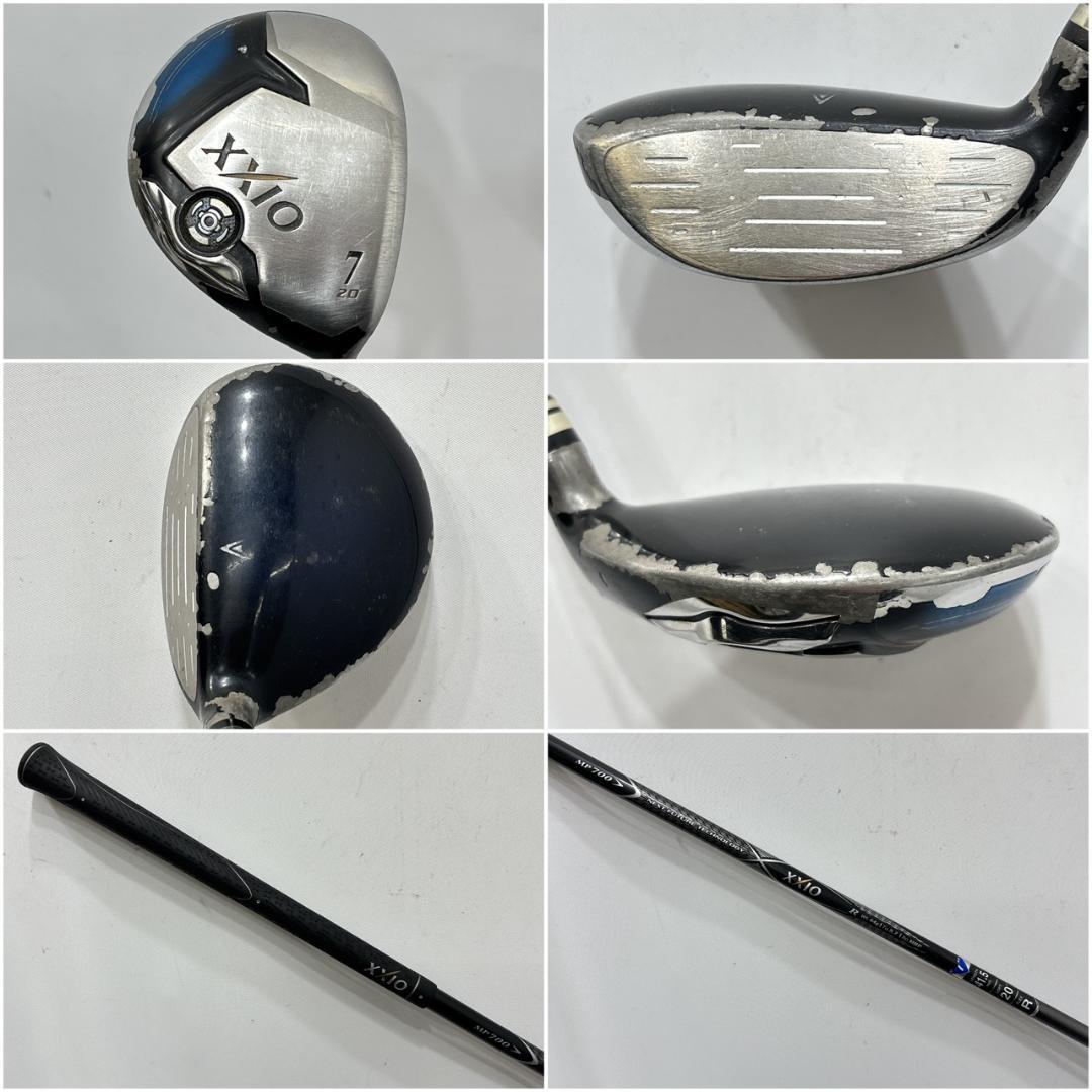 メンズ右利き初心者用　ゼクシオ　4＆7代目　ゴルフクラブセット　W2631