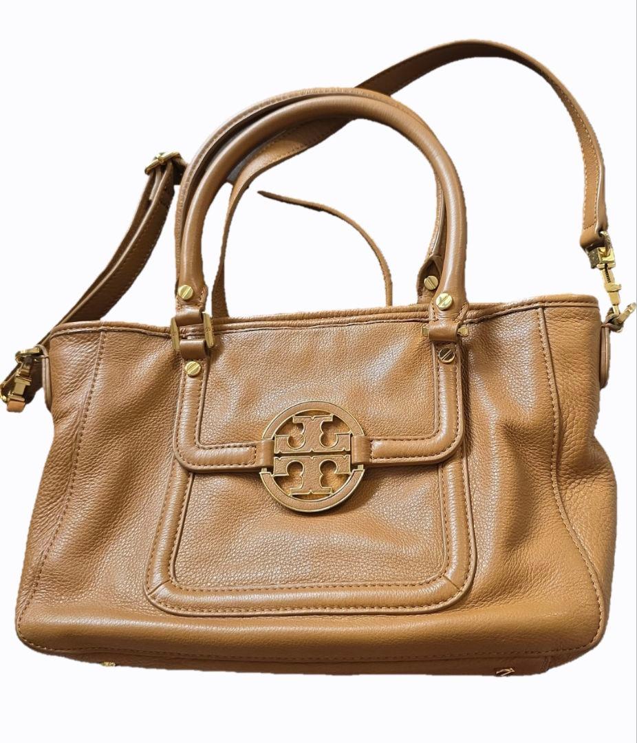 トリーバーチ　アマンダ　2way トートバッグ レザー ショルダー 肩掛