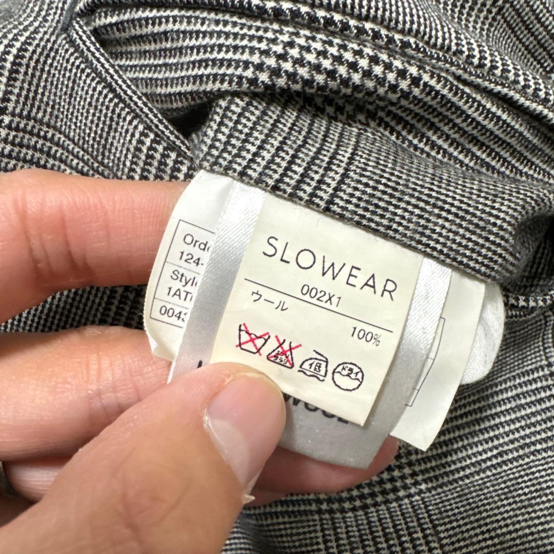 62 極美品　INCOTEX インコテックス　46 M ウール　グレー