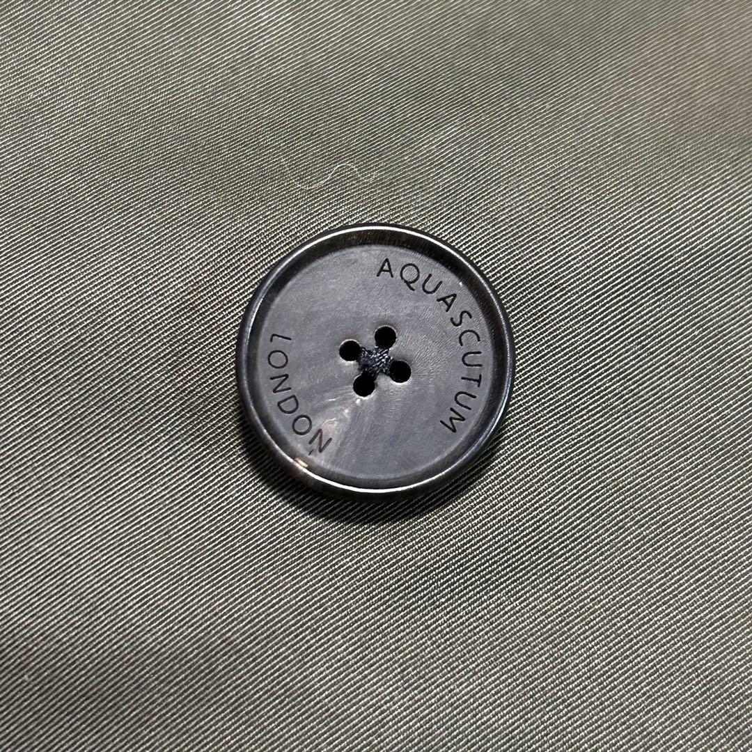 極美品　アクアスキュータム　ロンドン　ハウスチェック　トレンチコート　ライナー