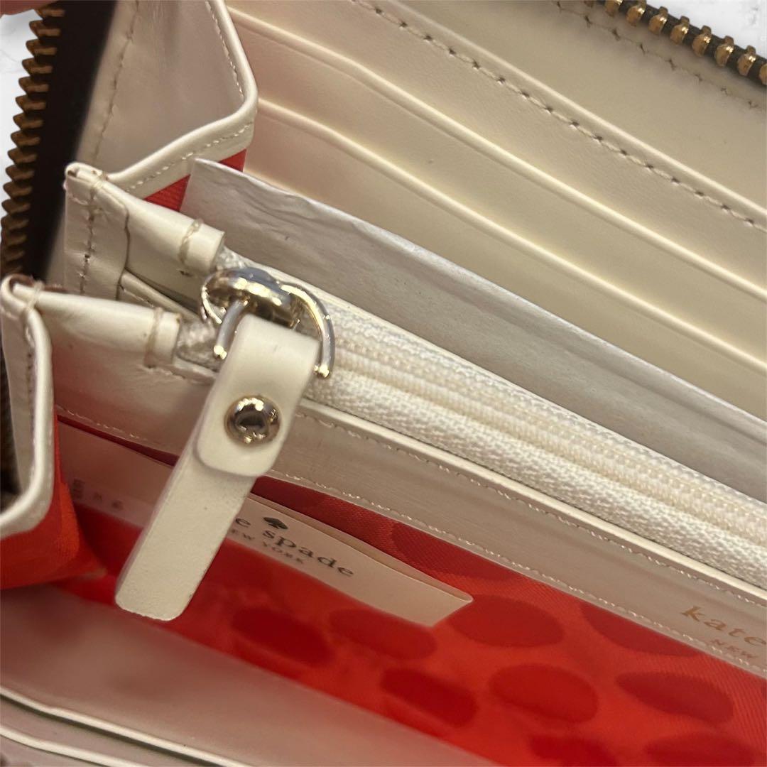 ケイトスペード　kate spade 長財布　黒　リボン　新品　未使用