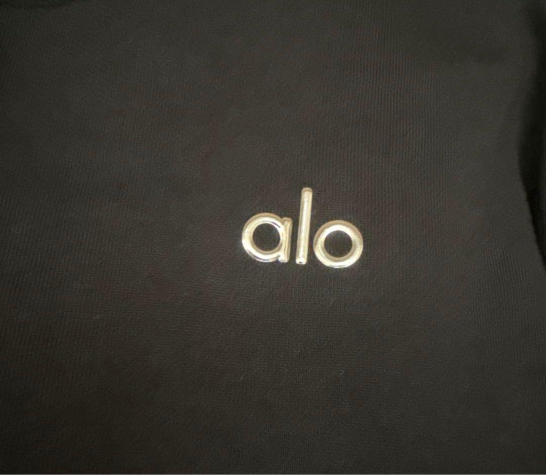 alo クロップド Accolade クルーネック トレーナー　Sサイズ