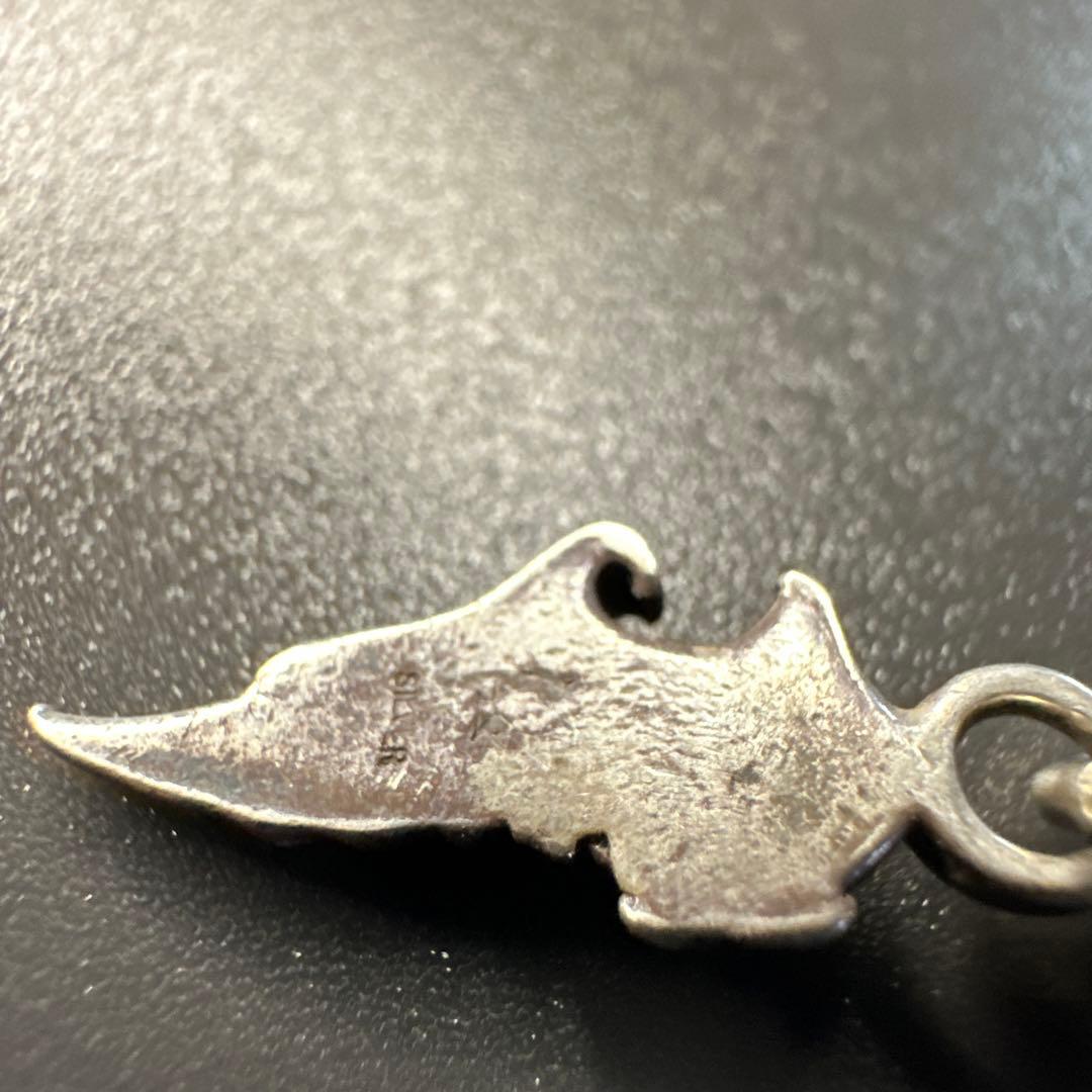 THIRTEEN DESIGNS シルバースカル羽根 チェーン 訳あり