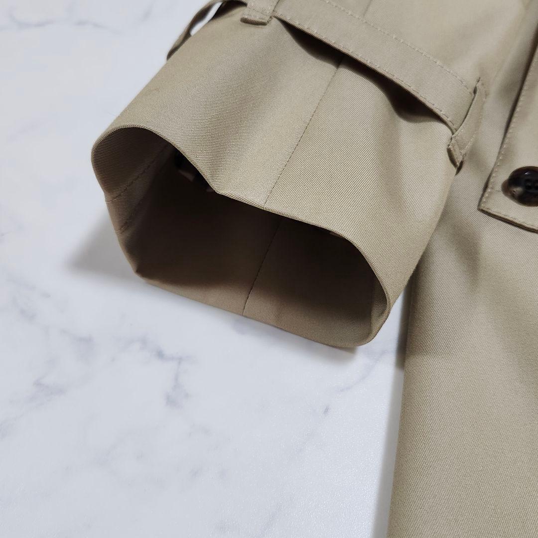 アクアスキュータム　ライナー付きトレンチコート　クラブチェック　ロング