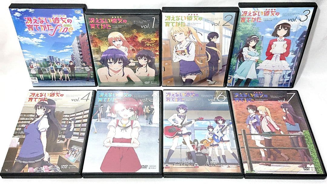 ケース無し//冴えない彼女の育てかた【1期+2期+劇場版】DVD 全14巻セット