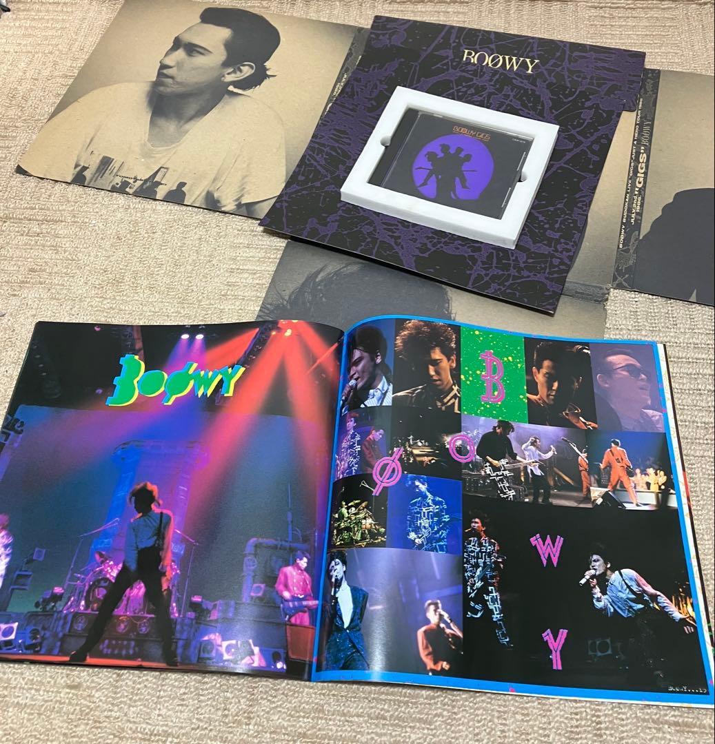 CD BOOWY GIGS BOX 限定 JUST A HERO 1986 氷室
