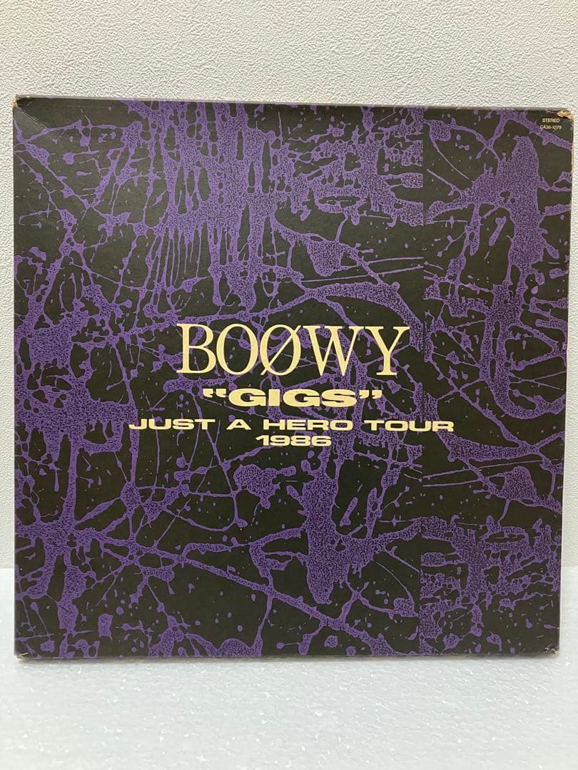 CD BOOWY GIGS BOX 限定 JUST A HERO 1986 氷室