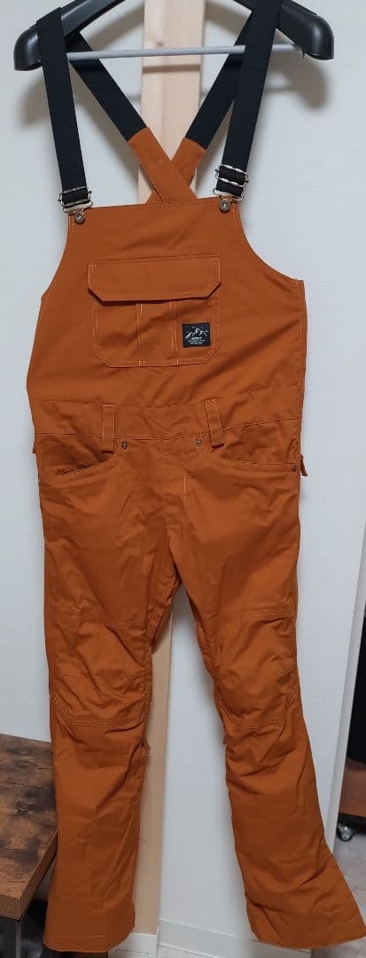 【美品】スノーボード・スキー用レディースウェア 上下セットМ‼️緑/オレンジ