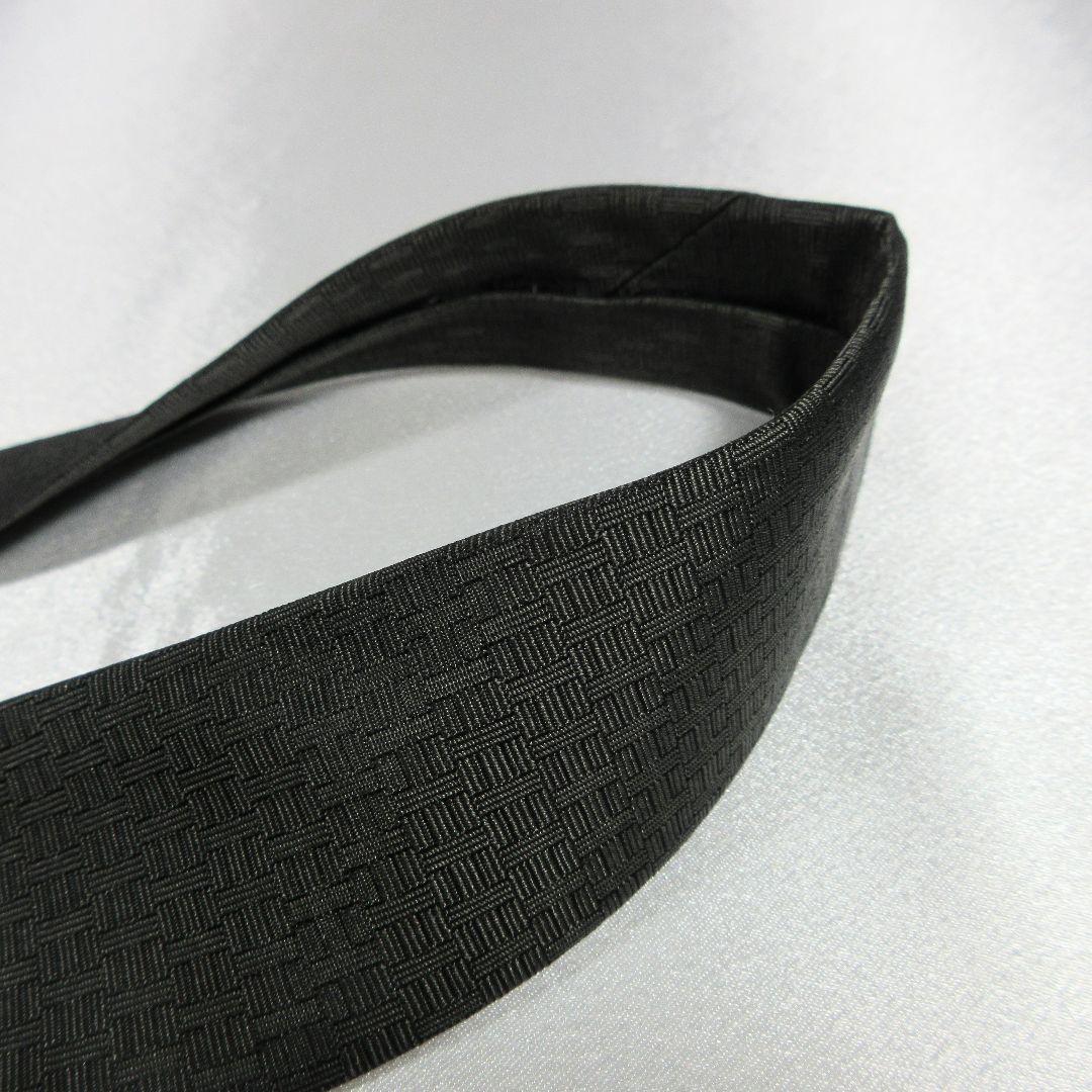 エルメス　H織り　ファソネ　トランプ　グレー　ネクタイ