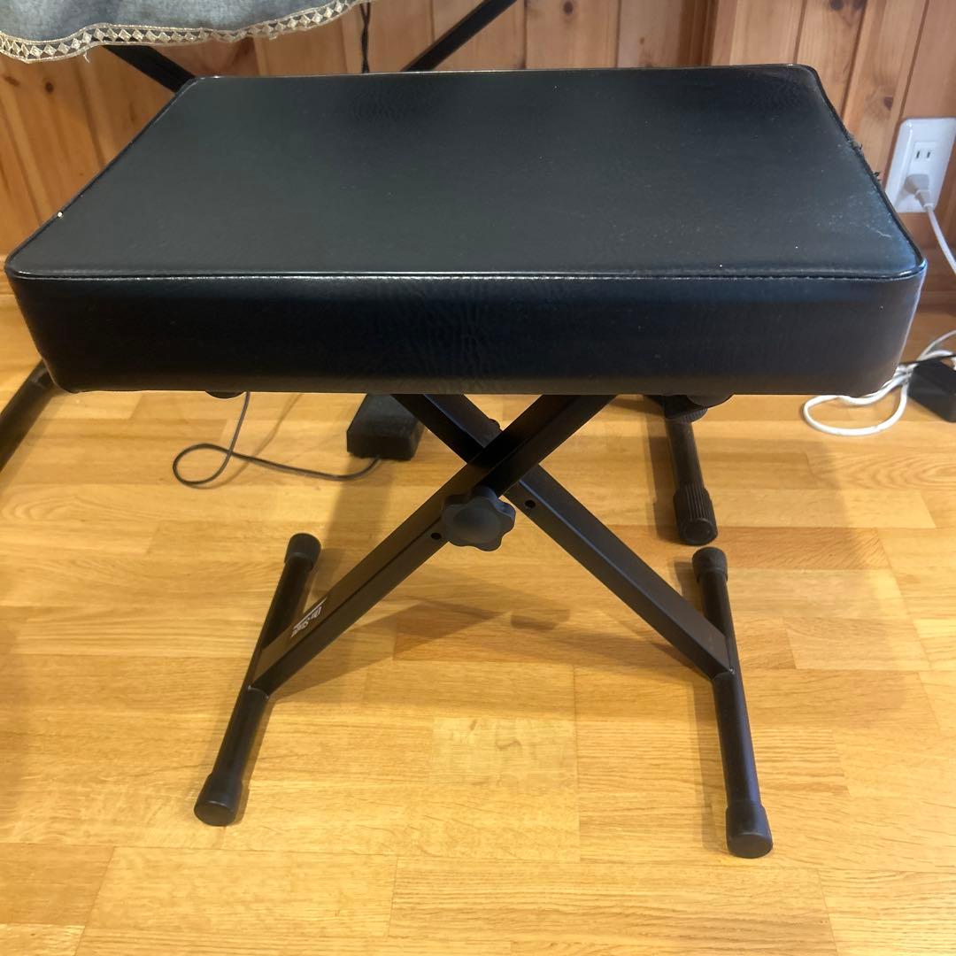 RolandGO:PIANO88 電子ピアノ X型スタンド・椅子・カバーセット