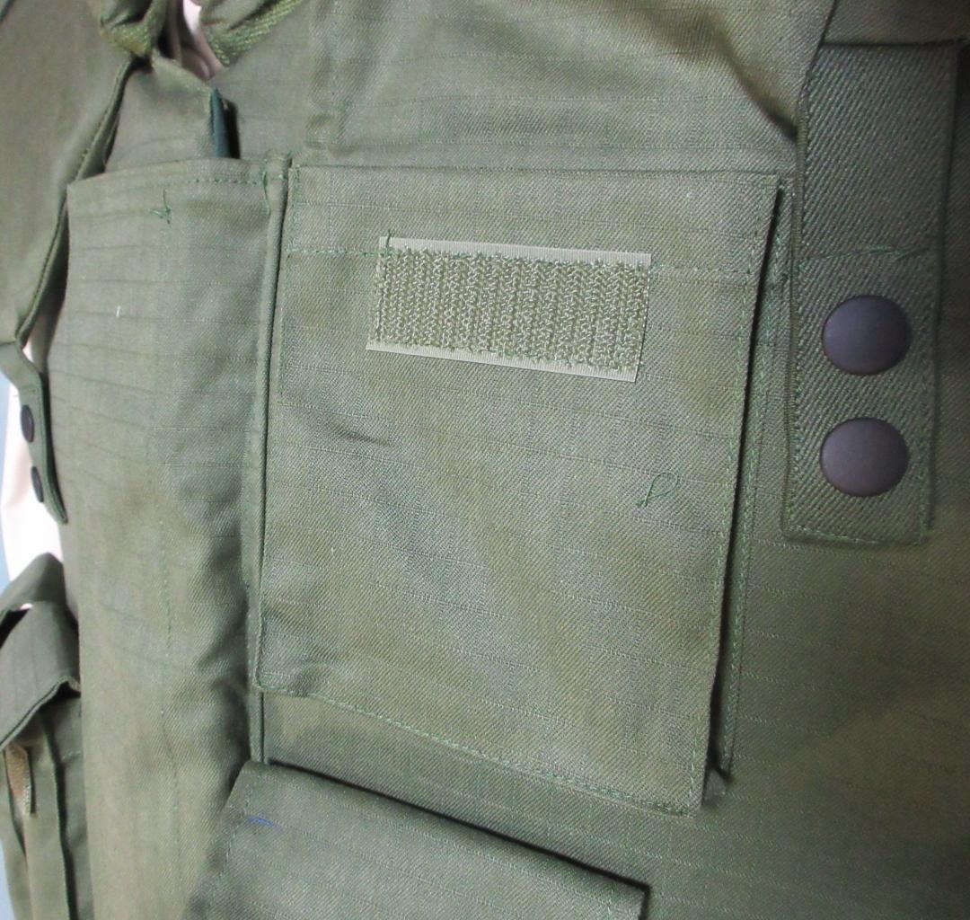 想定：陸上自衛隊試製防弾チョッキ1型ＯＤ（軽量レプリカ、Ｖ／Ｃリップストップ）