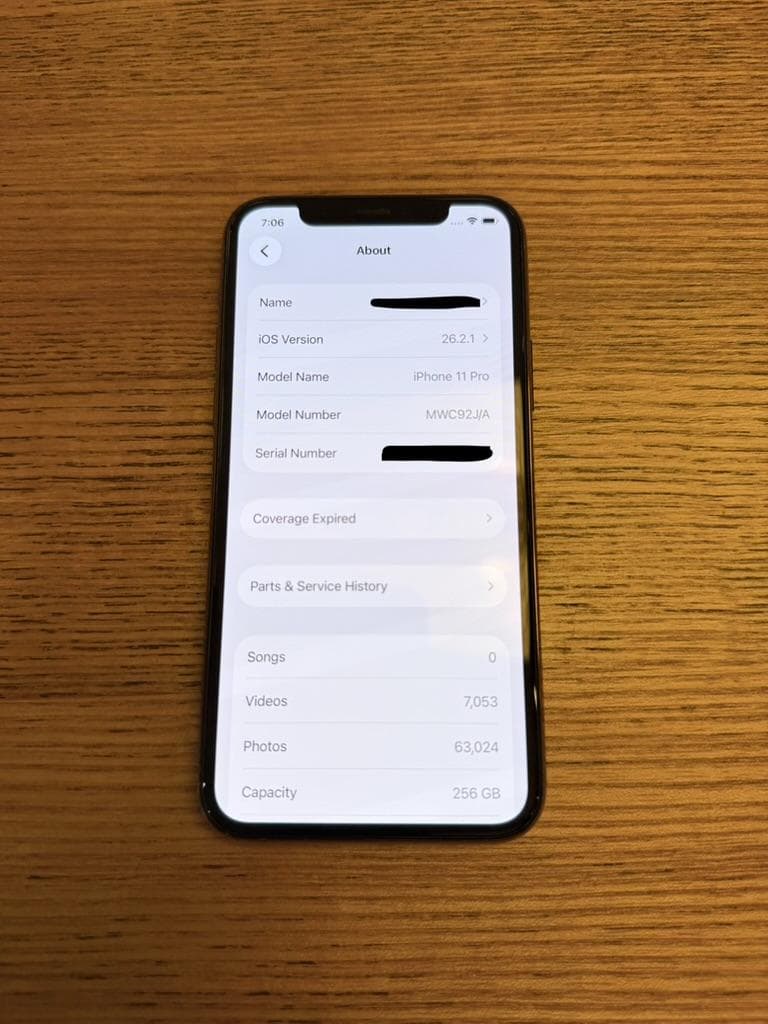 iPhone 11 Pro 256GB シルバー（SIMフリー）本体のみ