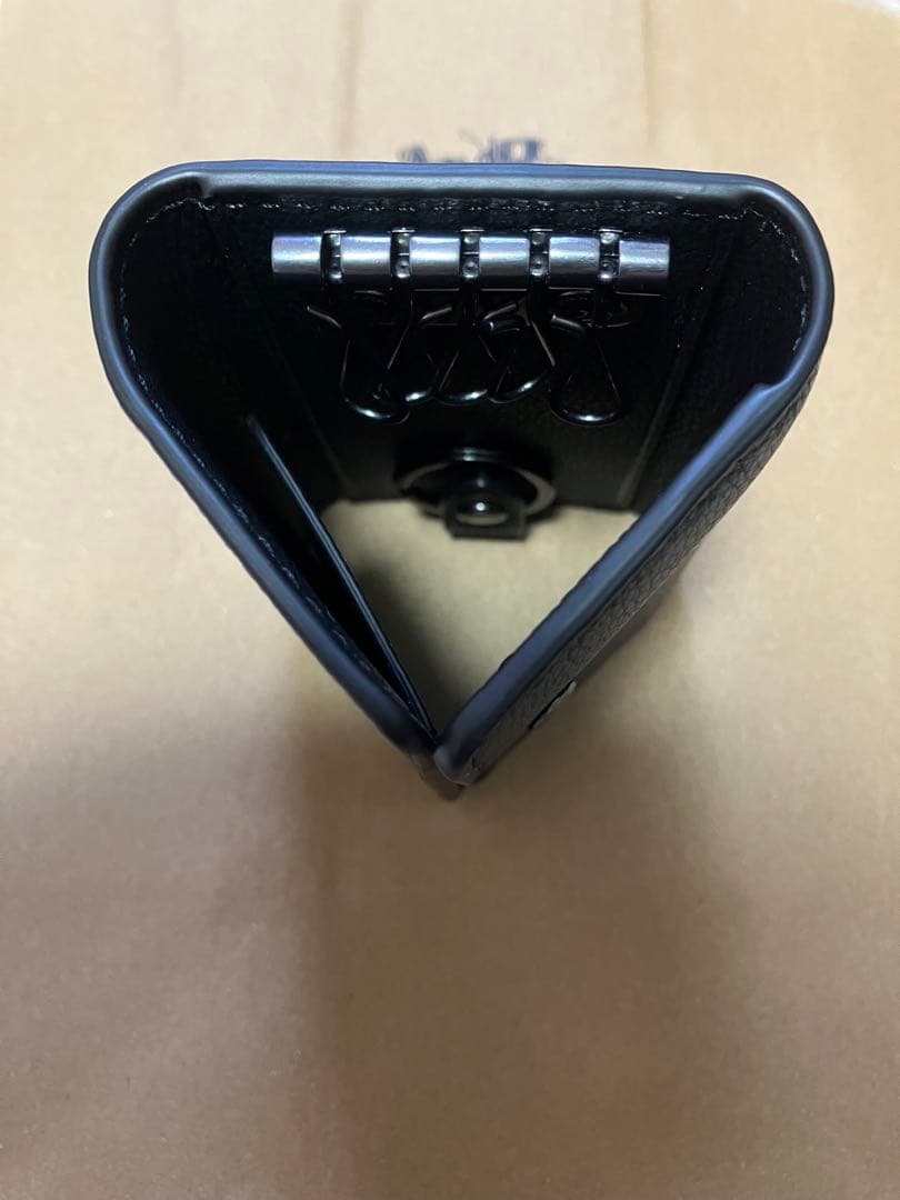 COACH レザーキーケース　ブラック