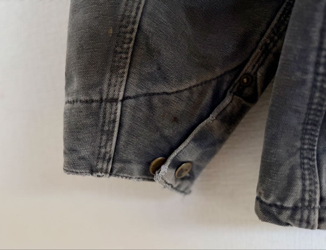 超スペシャル アメリカ製 カーハート チョアコートカバーオール XL グレー