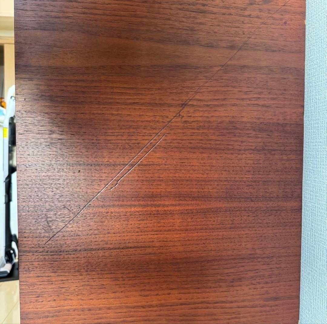 ウォルナット製ミッドセンチュリー5段チェスト　　北欧　Amal