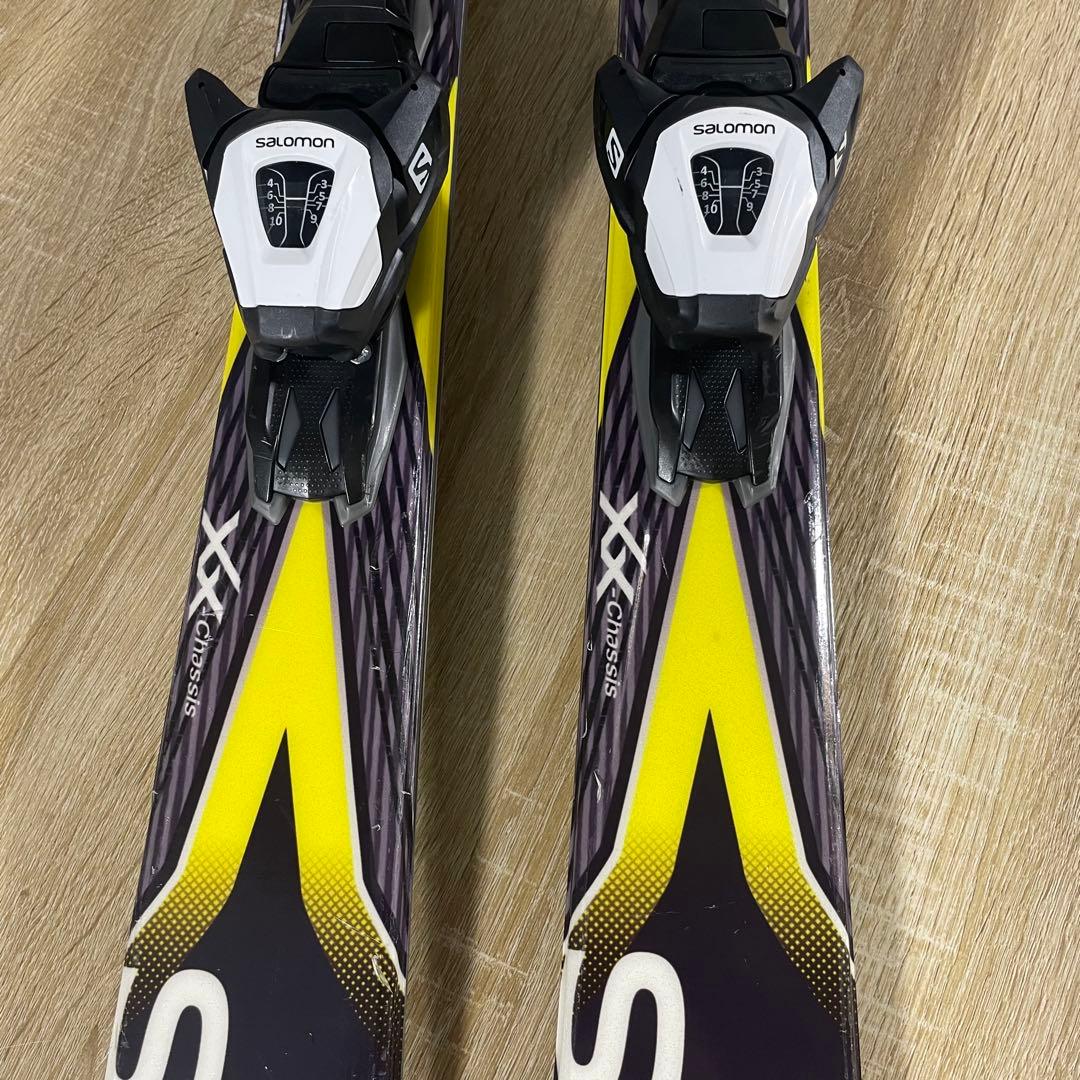 ⑥SALOMON （サロモン）161cm スキーセット‼︎