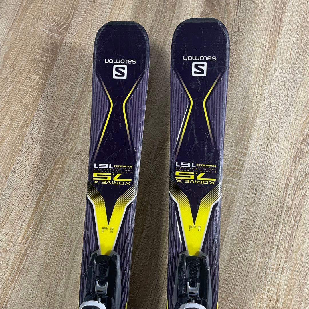 ⑥SALOMON （サロモン）161cm スキーセット‼︎