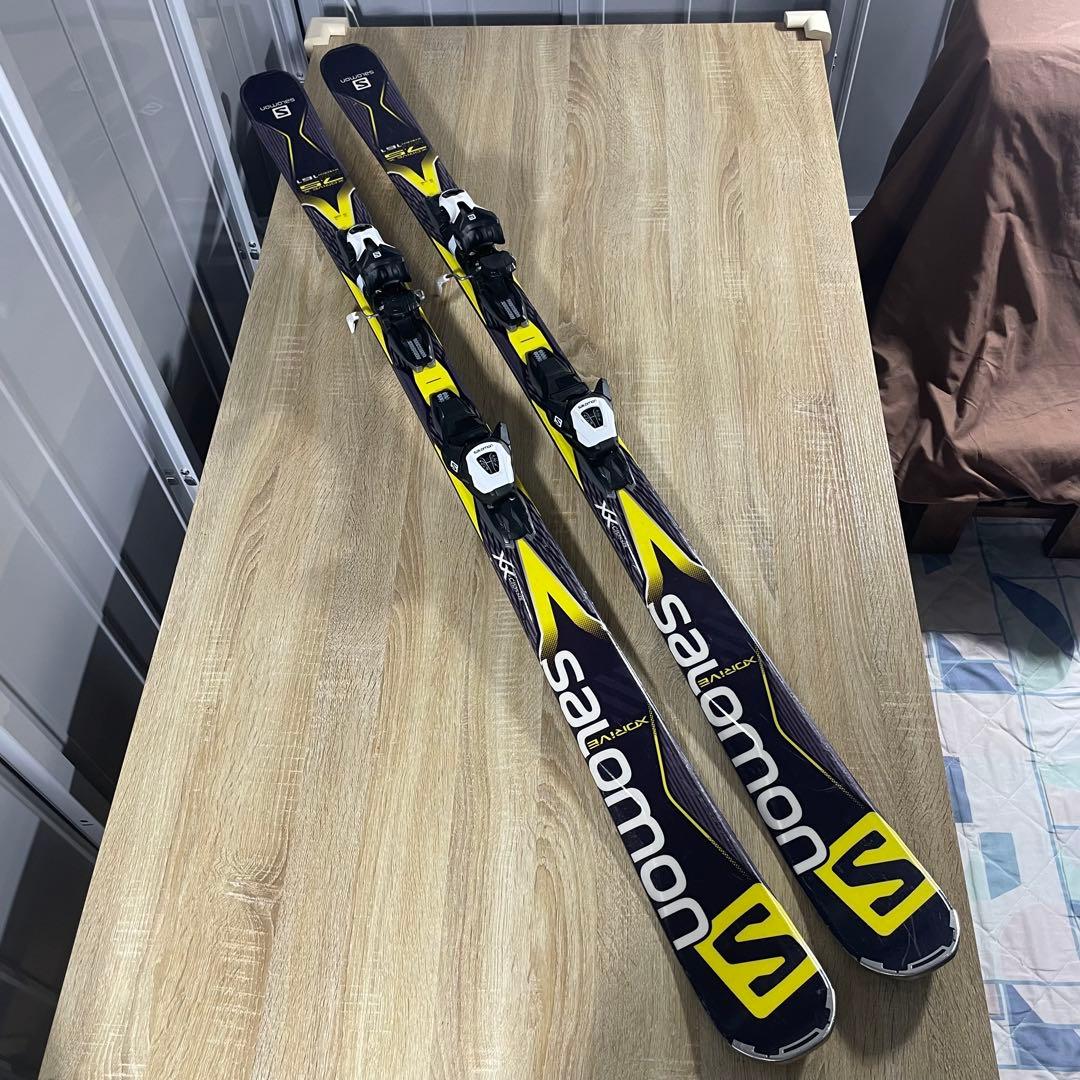 ⑥SALOMON （サロモン）161cm スキーセット‼︎