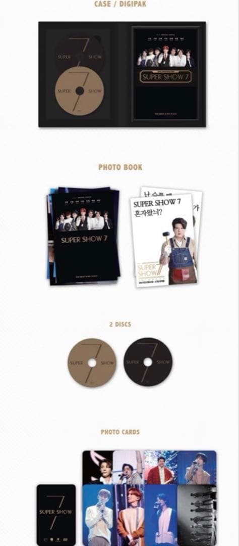 【限定セール】SUPERJUNIOR SUPERSHOW 7 seoul DVD