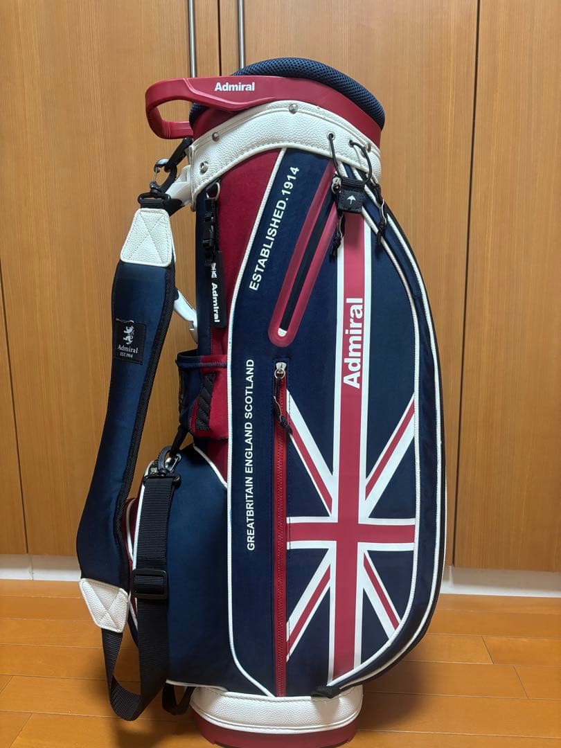 アドミラル　Admiral キャディバッグ ＆ヘッドカバー（ＤＲ.FW.UT）