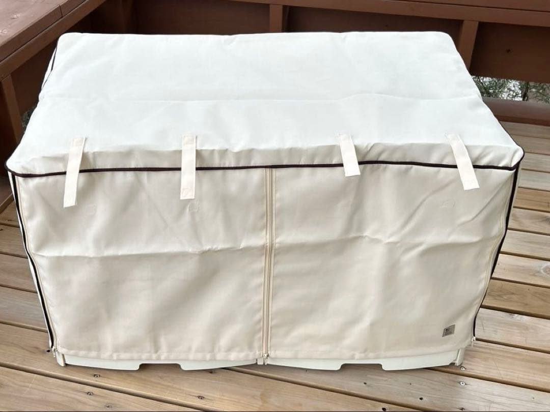 うさぎ　モルモット　イージーホーム80 ホワイト ケージ カバー付き