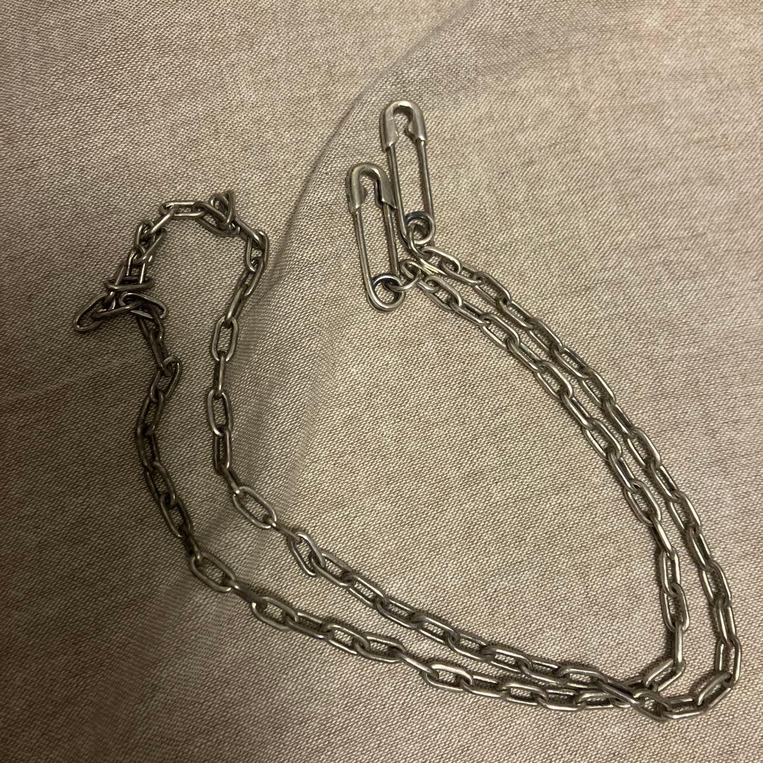 jam  made シルバー925 安全ピン　ウォレットチェーン