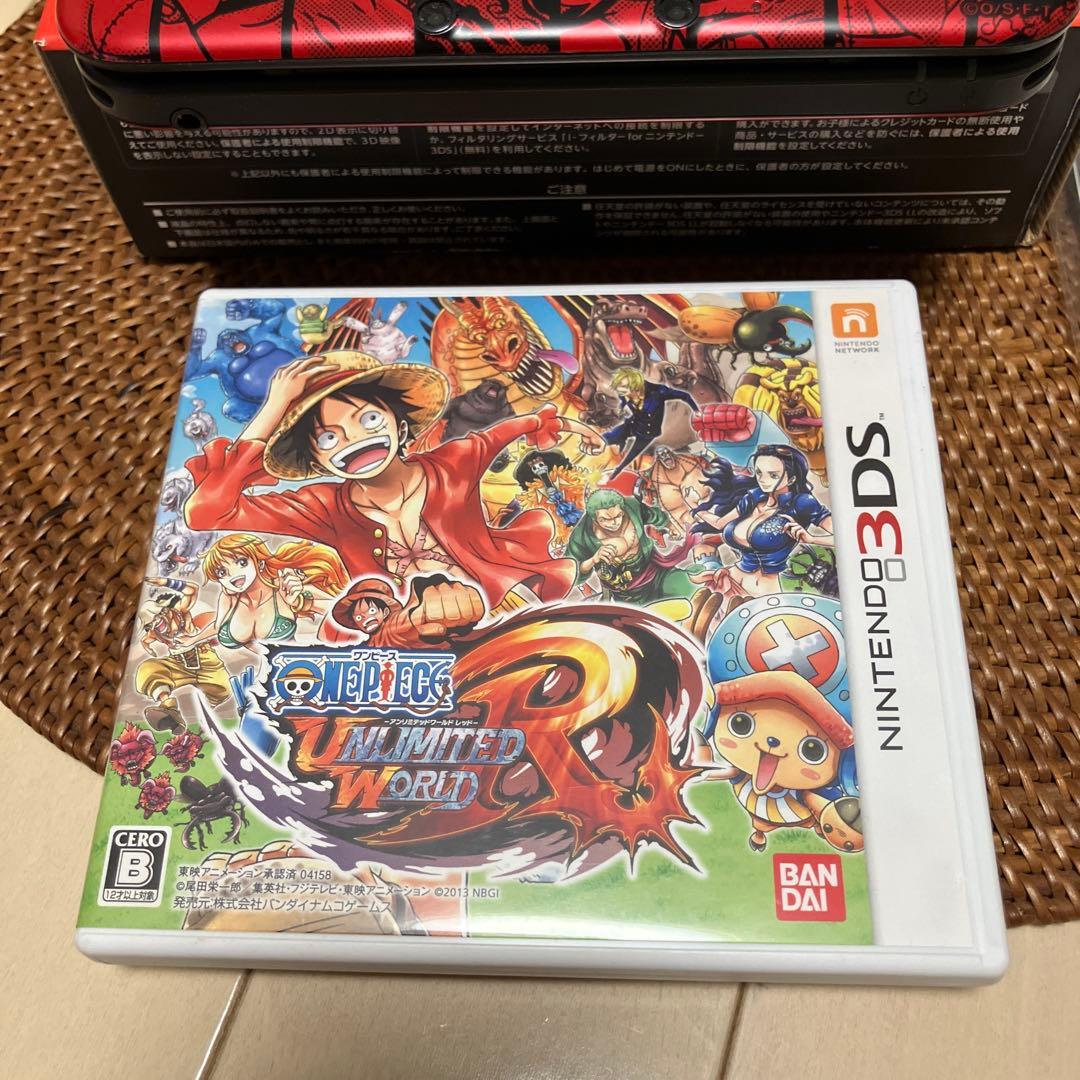 ONE PIECE Nintendo 3DS LL + ゲームソフト