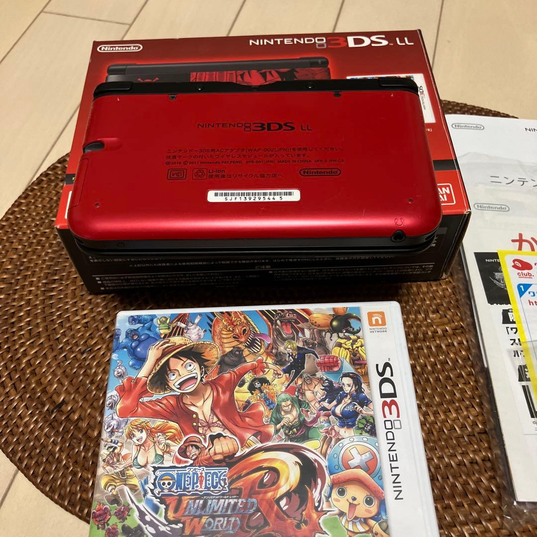 ONE PIECE Nintendo 3DS LL + ゲームソフト