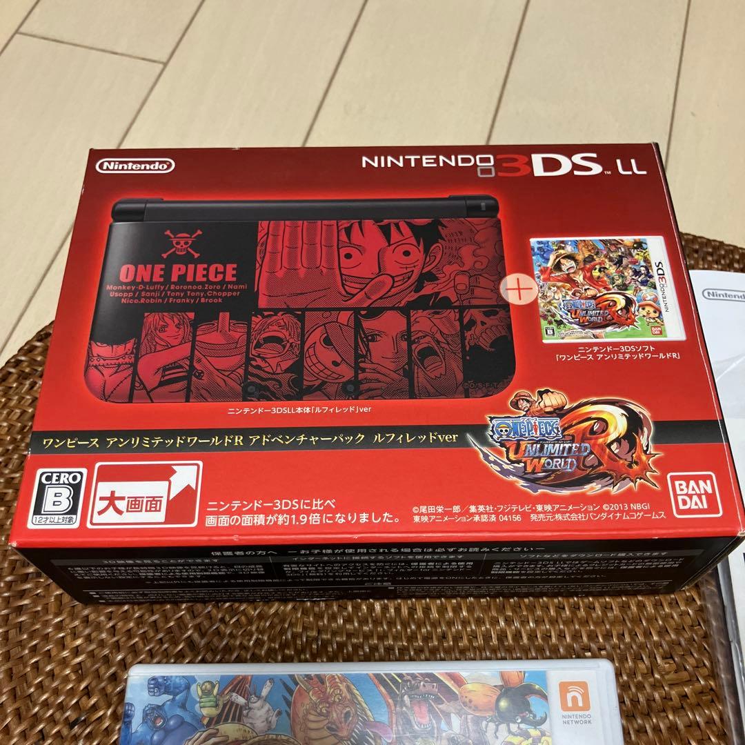 ONE PIECE Nintendo 3DS LL + ゲームソフト