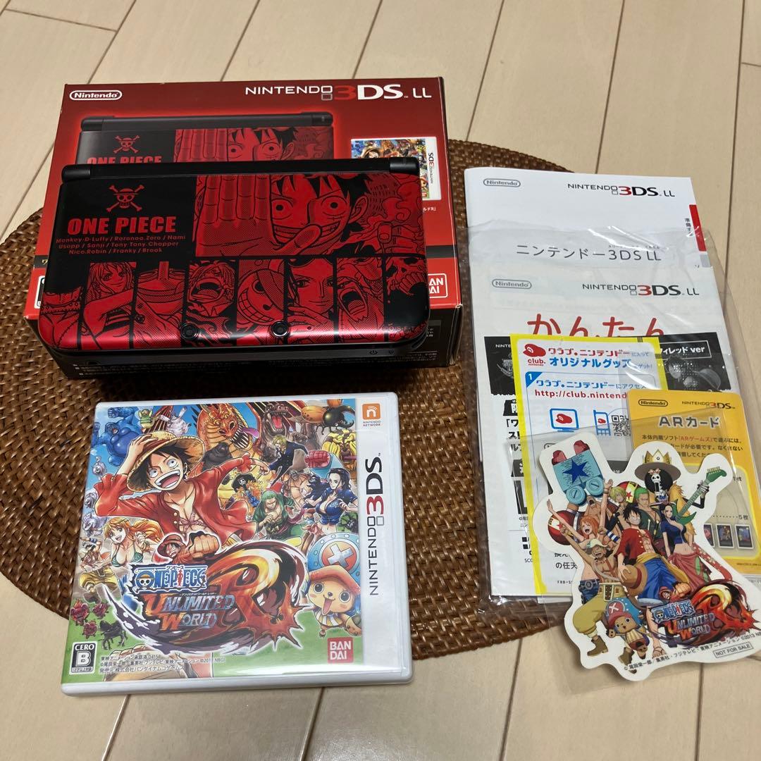 ONE PIECE Nintendo 3DS LL + ゲームソフト