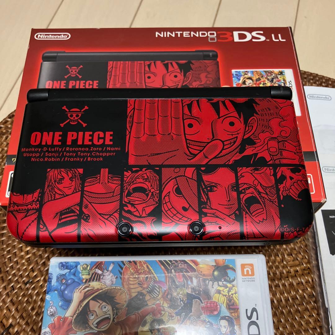 ONE PIECE Nintendo 3DS LL + ゲームソフト