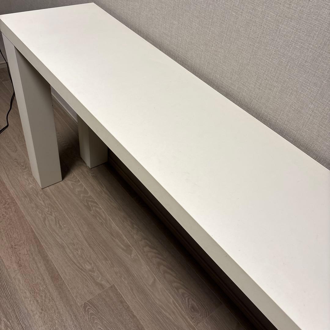 イクさん専用。ボーコンセプト、ホワイト 長方形 木製テーブル飾り棚