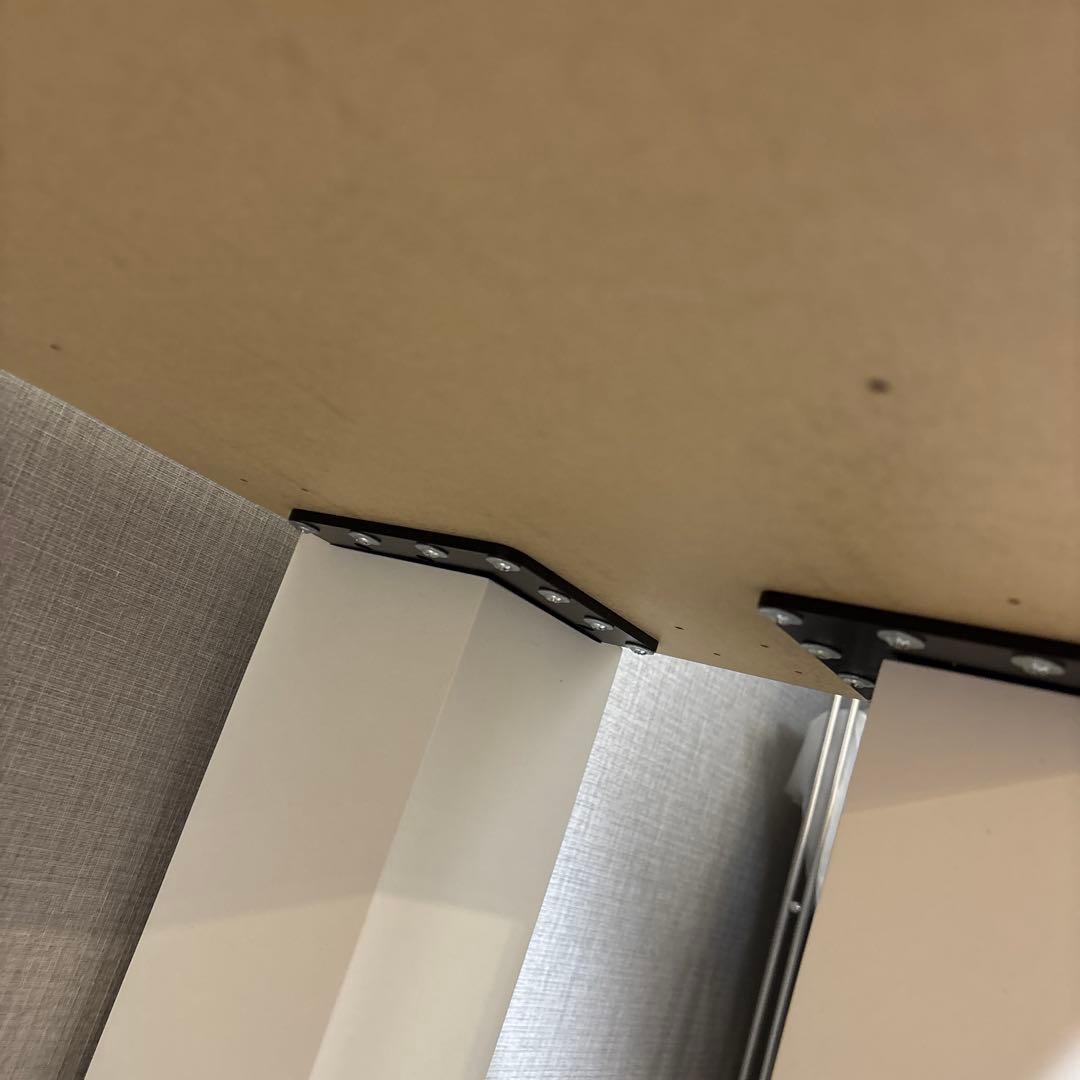 イクさん専用。ボーコンセプト、ホワイト 長方形 木製テーブル飾り棚