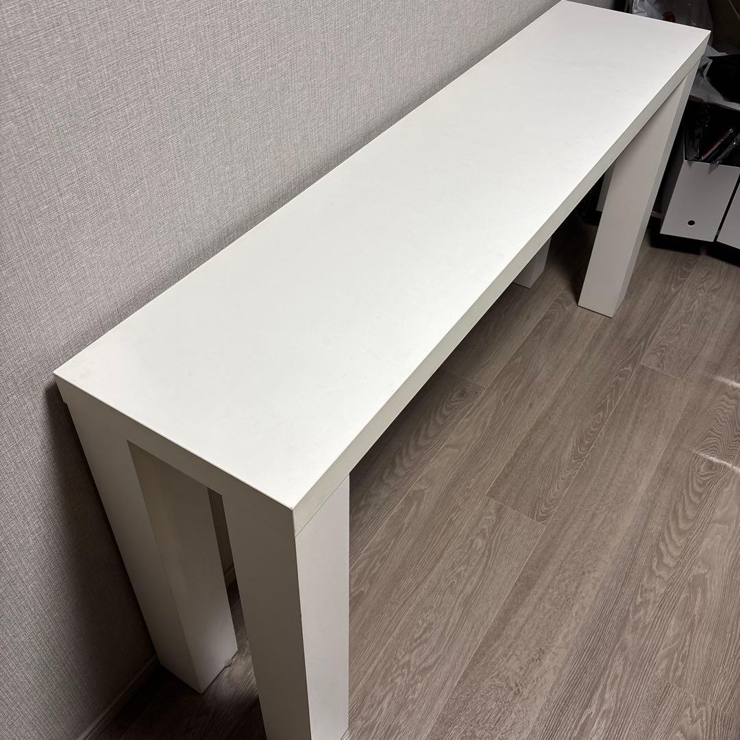 イクさん専用。ボーコンセプト、ホワイト 長方形 木製テーブル飾り棚