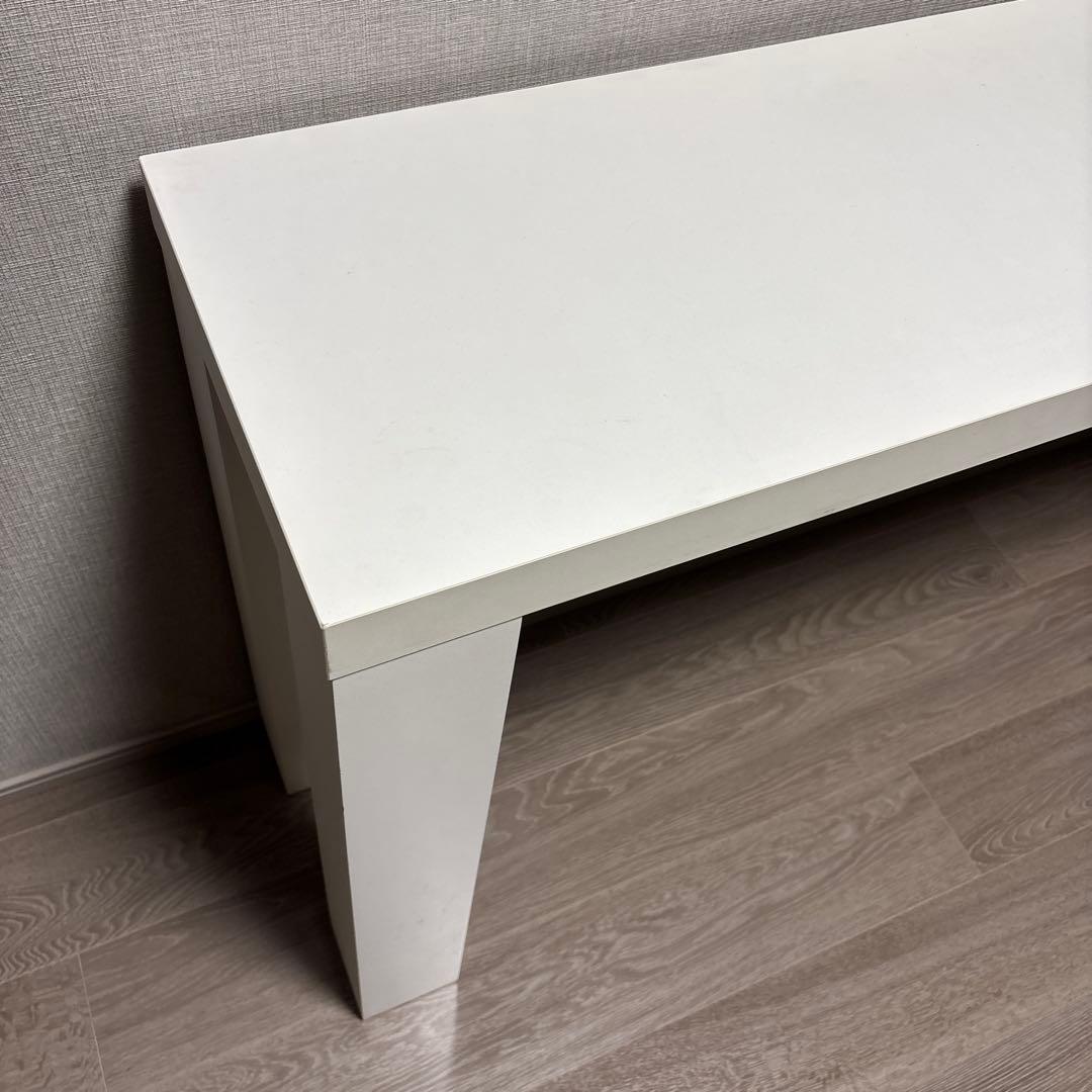 イクさん専用。ボーコンセプト、ホワイト 長方形 木製テーブル飾り棚