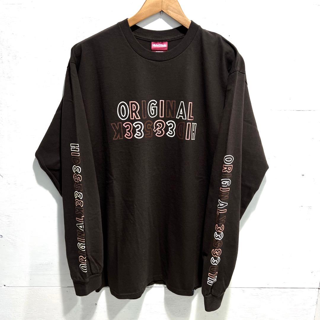 MサイズHideandseek x ToruNishiura ロンT