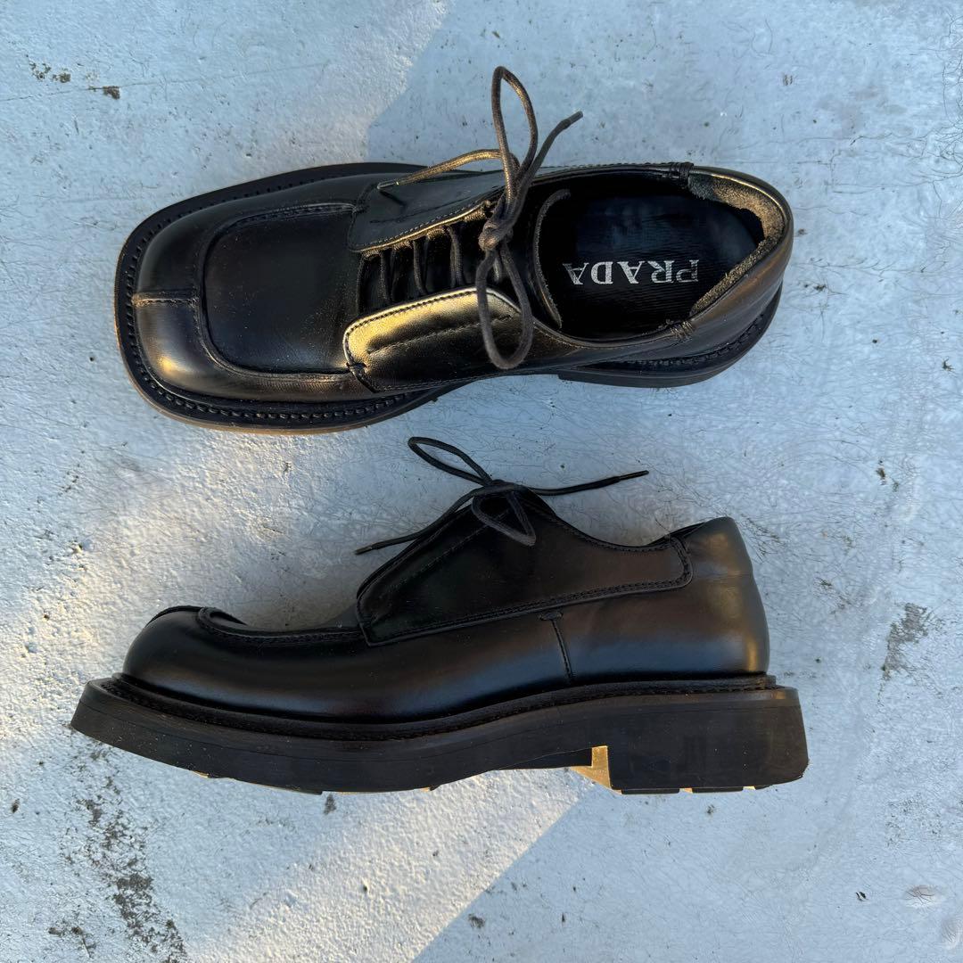 靴 FW1999 Prada Archive Square Loafer