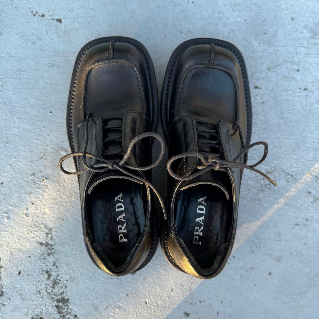 靴 FW1999 Prada Archive Square Loafer