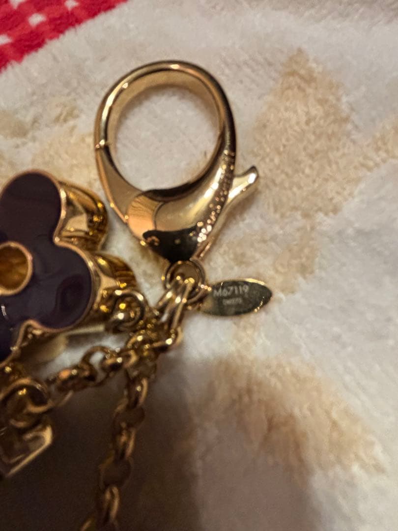Louis Vuitton フルールドゥ　モノグラムチャーム M67119 美品